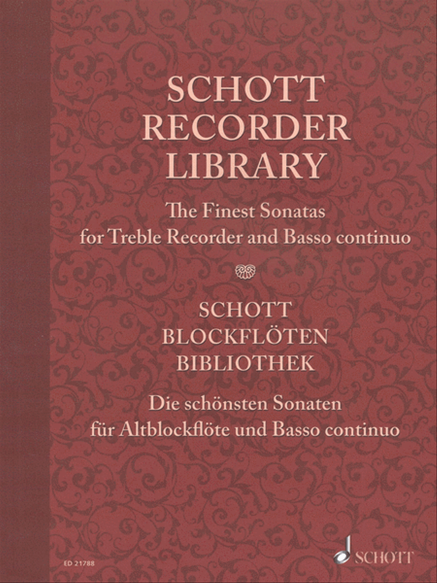 Schott Recorder Library Alto Recorder scores gallery preview page 1