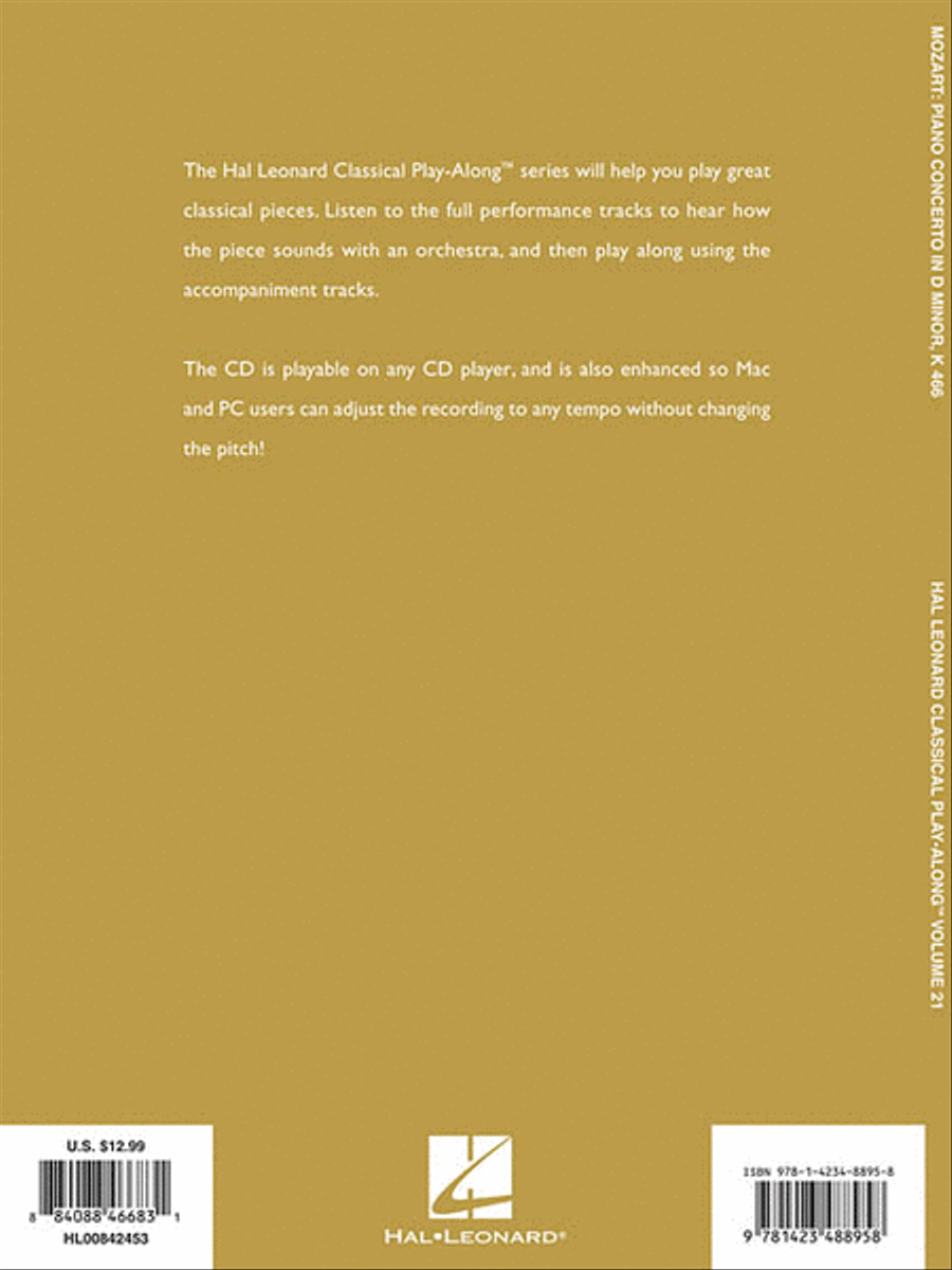 Piano Concerto in D Minor, K466 Piano Solo scores gallery preview page 2