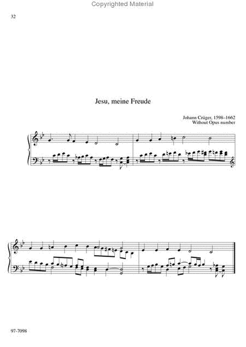 Master Organ Works of Jan Bender, Volume 1: Chorale Preludes for Organ or Piano image number null