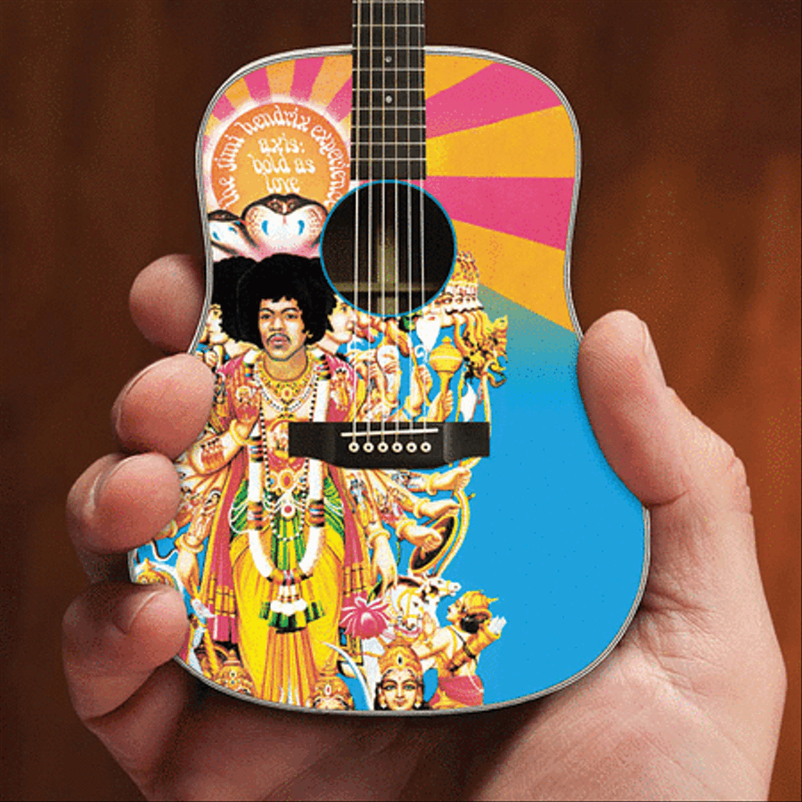 Jimi Hendrix “Axis: Bold As Love” Acoustic Model Acoustic Guitar scores gallery preview page 1