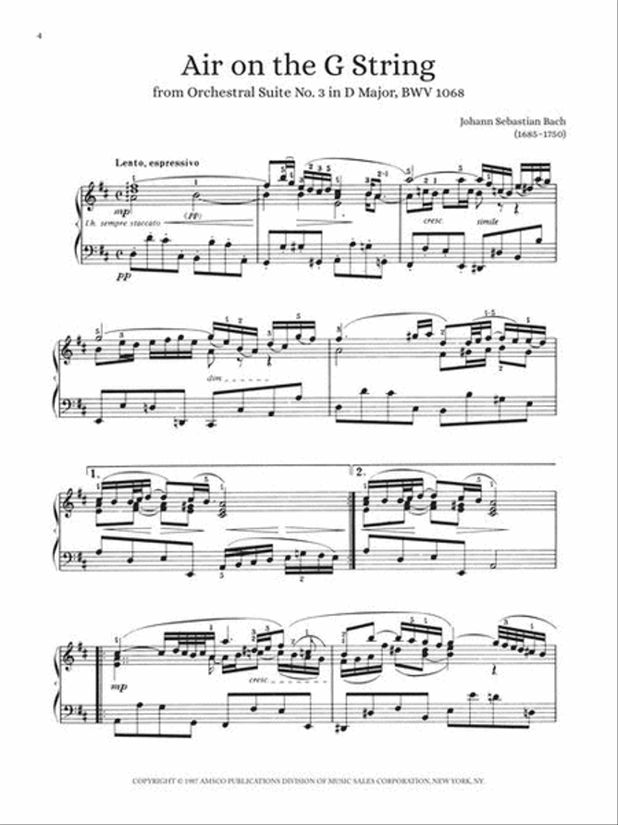 The Best Classical Music in the World Piano Solo scores gallery preview page 5