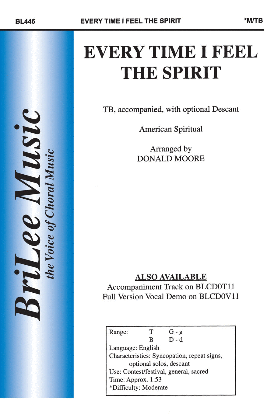 Every Time I Feel the Spirit TB scores gallery preview page 1