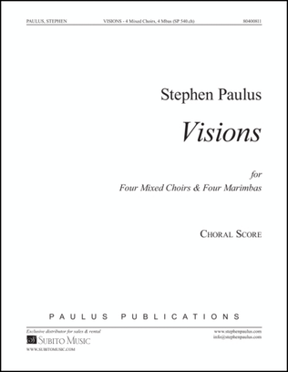 Visions - Choral Part