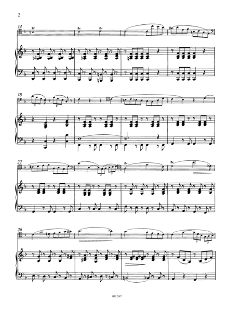 Concert Piece Op. 2 Concert Piece Op. 2 Bassoon Solo scores gallery preview page 3
