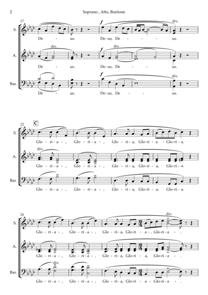 Deus Voices (Vocal Score for 'Deus Voices' & 'Deus Rock' arrangements) image number null