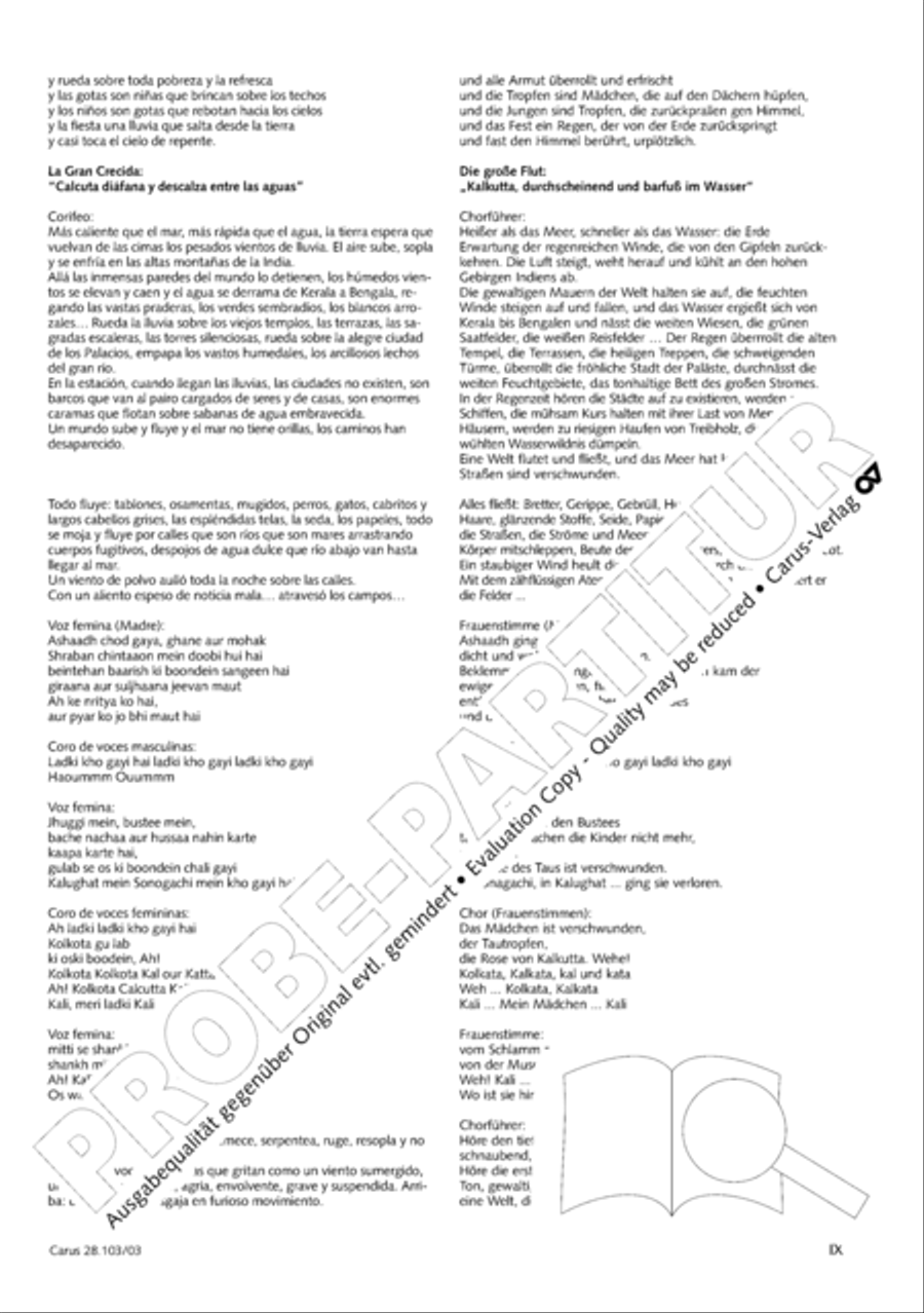 Water Water 4-Part scores gallery preview page 10