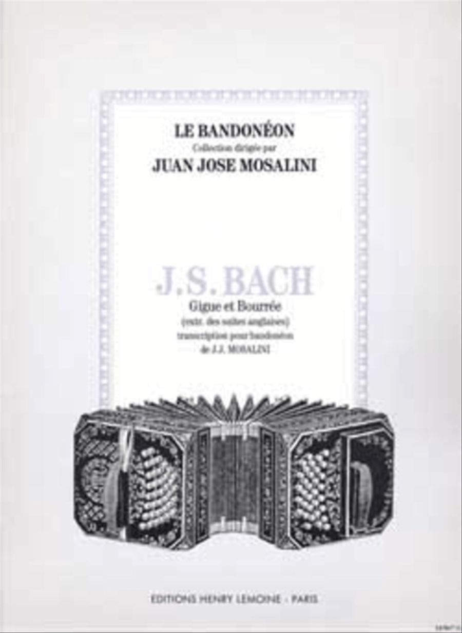 Gigue et Bourree Score scores gallery preview page 1