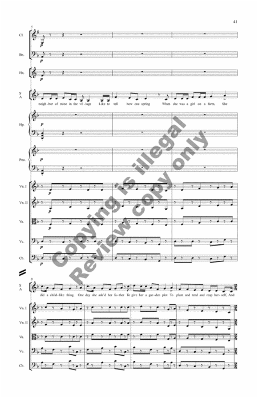 Frostiana (Score) Choir scores gallery preview page 17