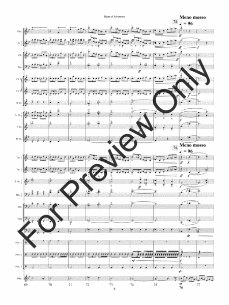 Heart of Adventure - Full Score image number null