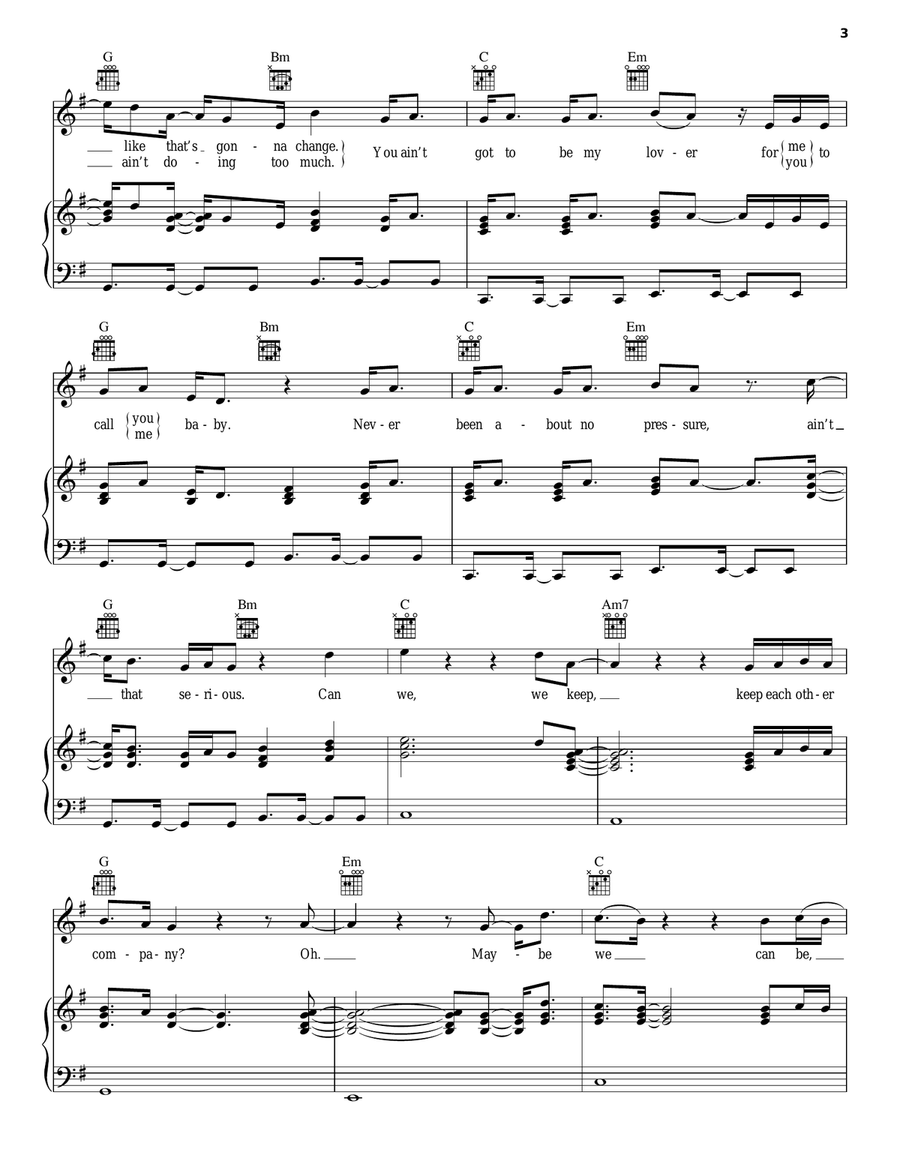 Company Piano, Vocal, Guitar scores gallery preview page 3