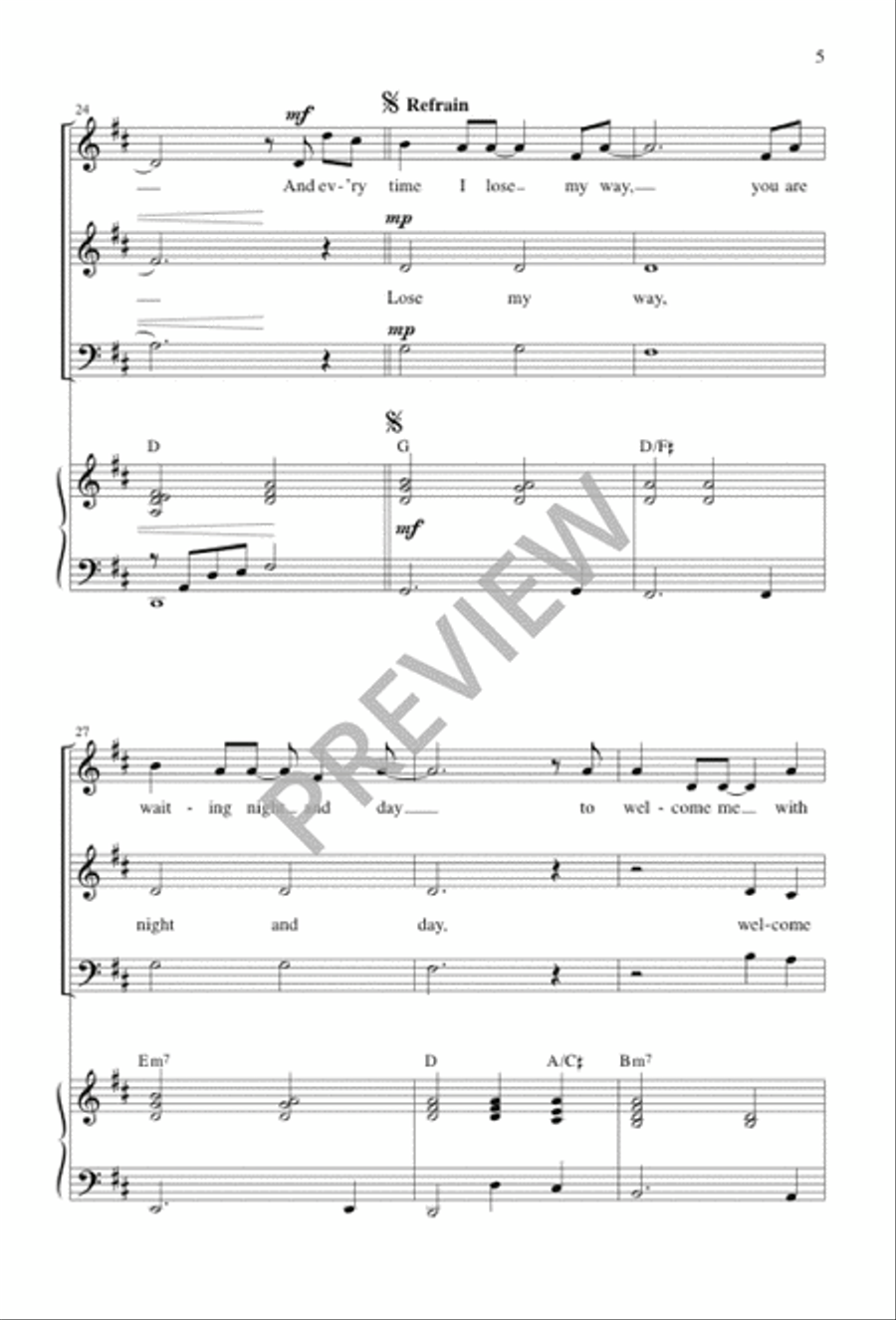 Yours 3-Part scores gallery preview page 5