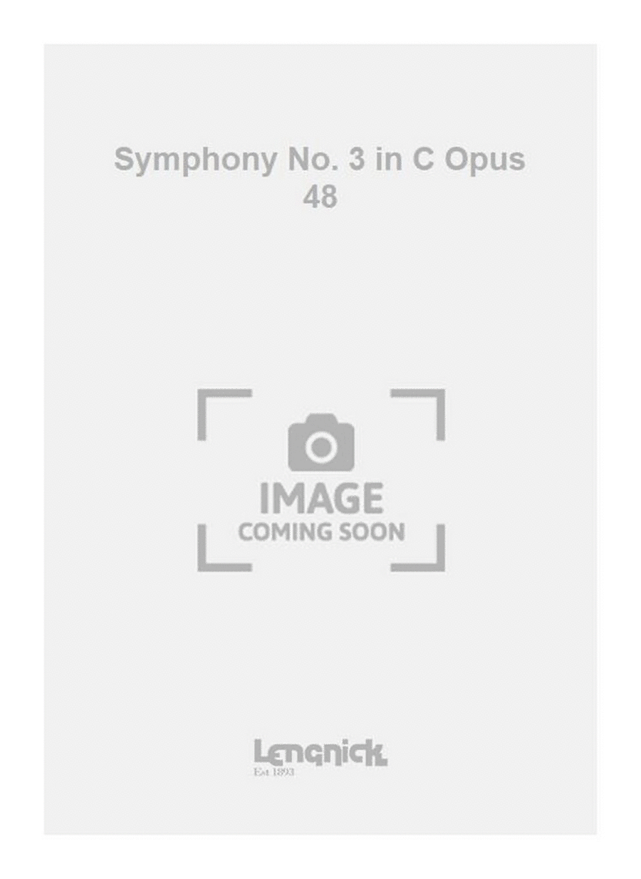 Symphony No. 3 in C Opus 48