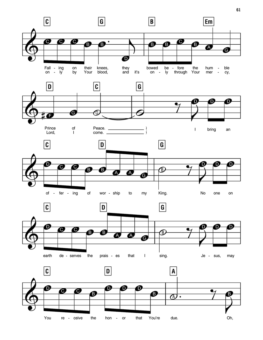 Christmas Offering Electronic Keyboard scores gallery preview page 2