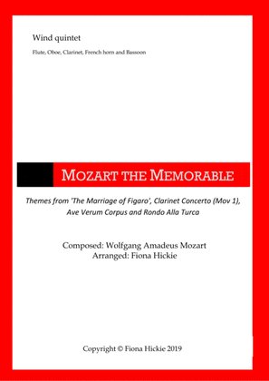 Mozart the Memorable: Wind Quintet