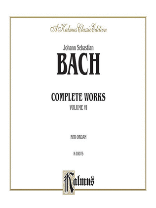 Complete Organ Works, Volume 6