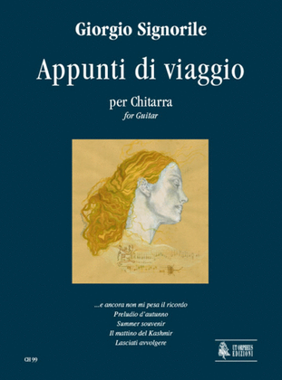 Book cover for Appunti di viaggio (Travel Diary) for Guitar