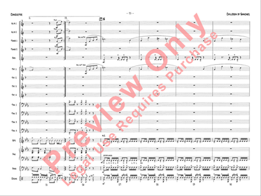 Children of Sanchez Children of Sanchez Jazz Ensemble scores gallery preview page 8