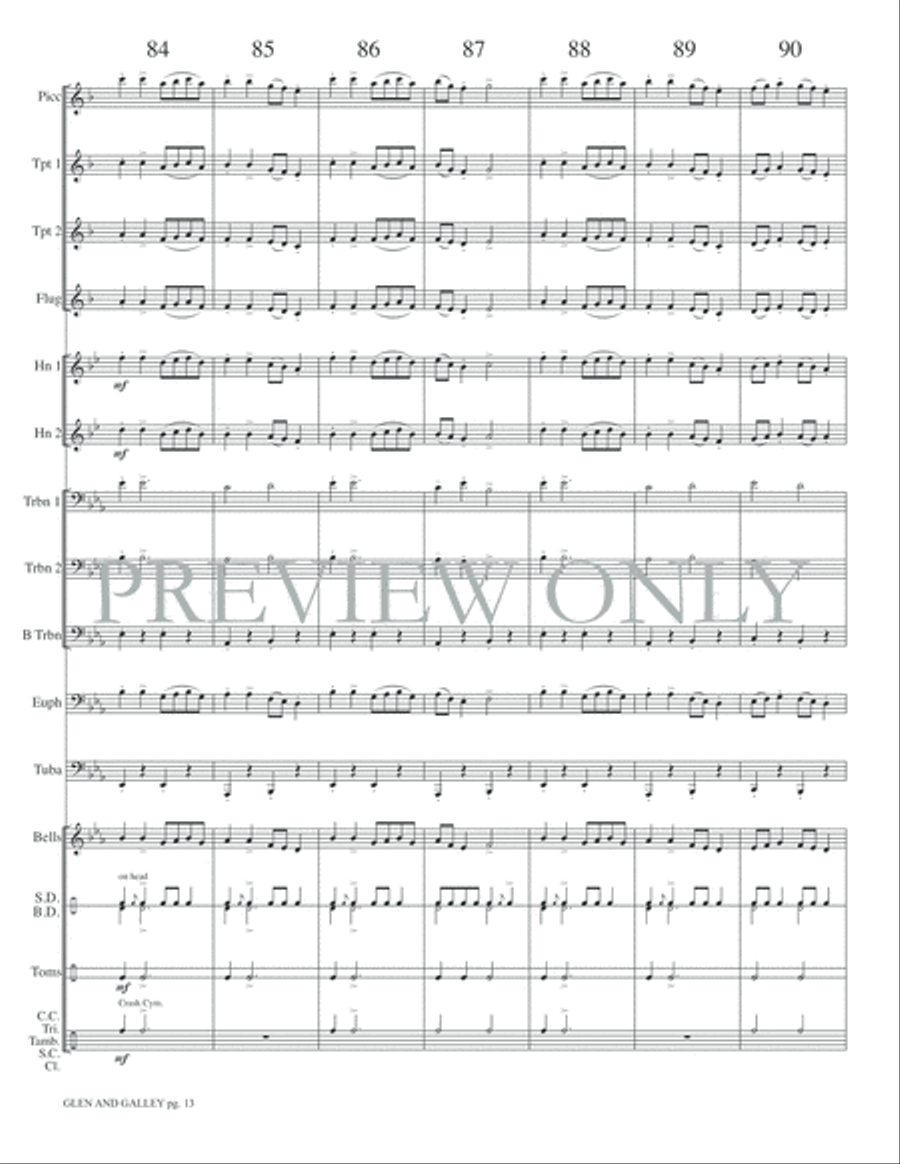 Glen and Galley Glen and Galley Small Ensemble scores gallery preview page 15