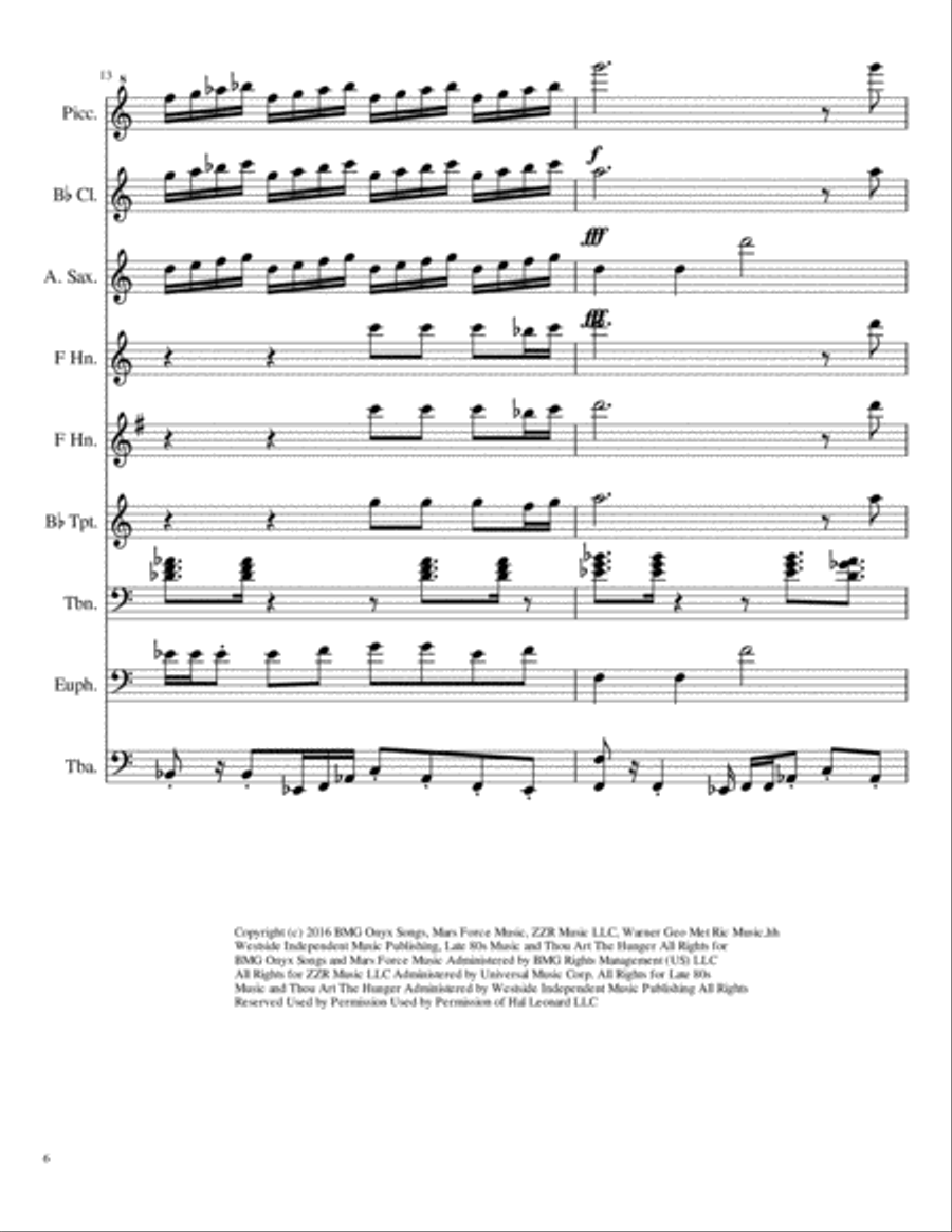 24K Magic Large Ensemble scores gallery preview page 6