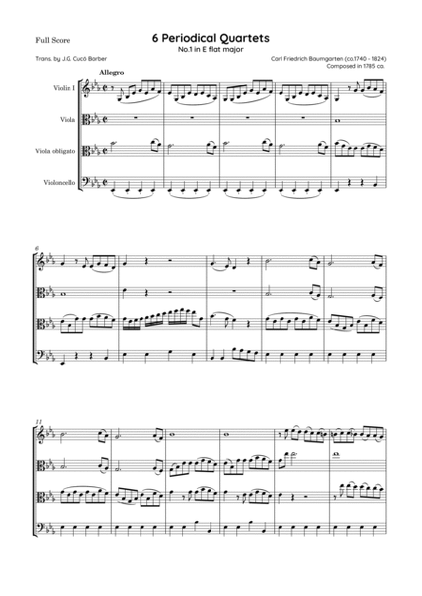 Baumgarten - 6 Periodical Quartets