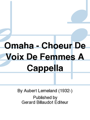 Omaha - Chœur de Voix de Femmes a cappella