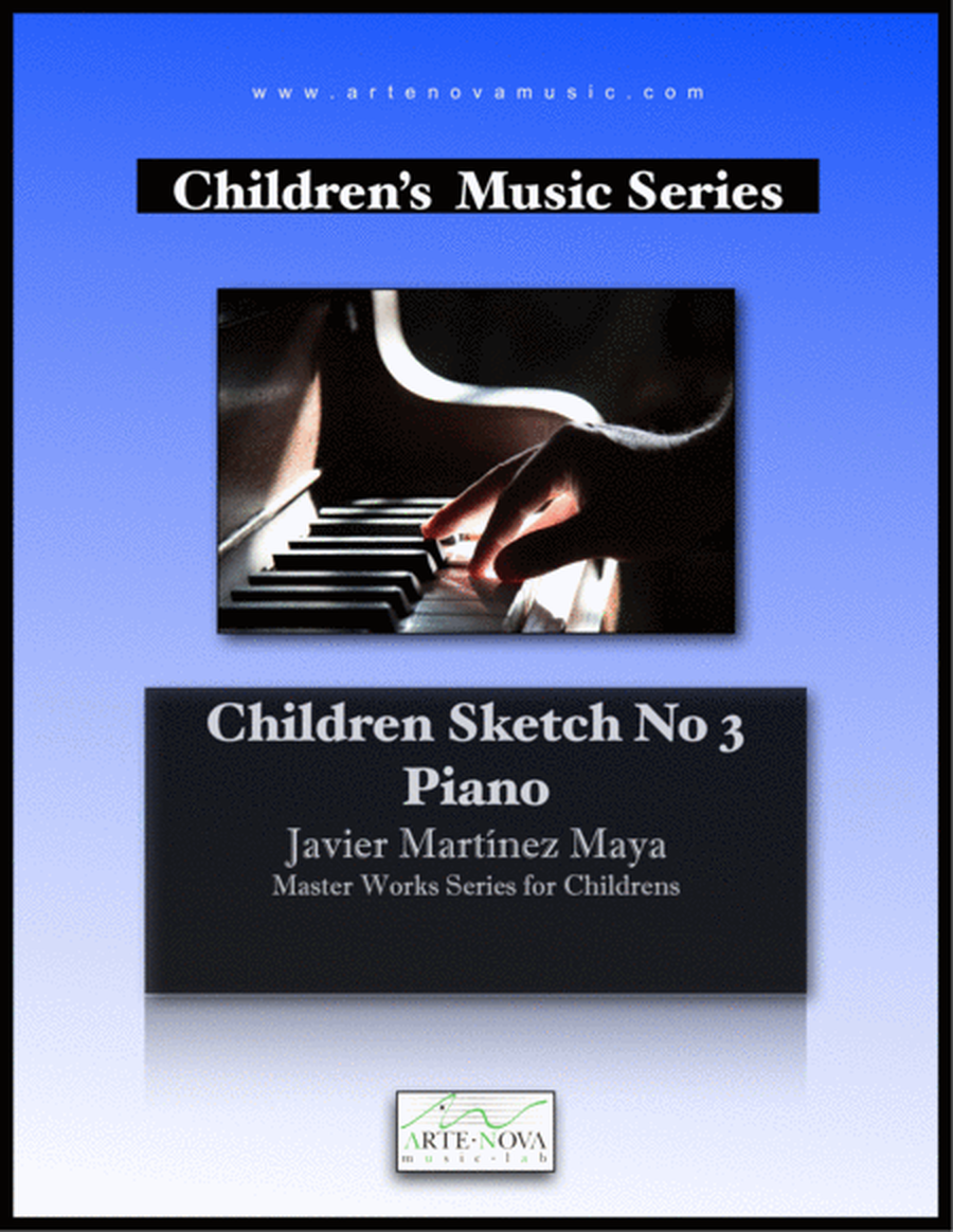 Children Sketch No 3 - Piano image number null