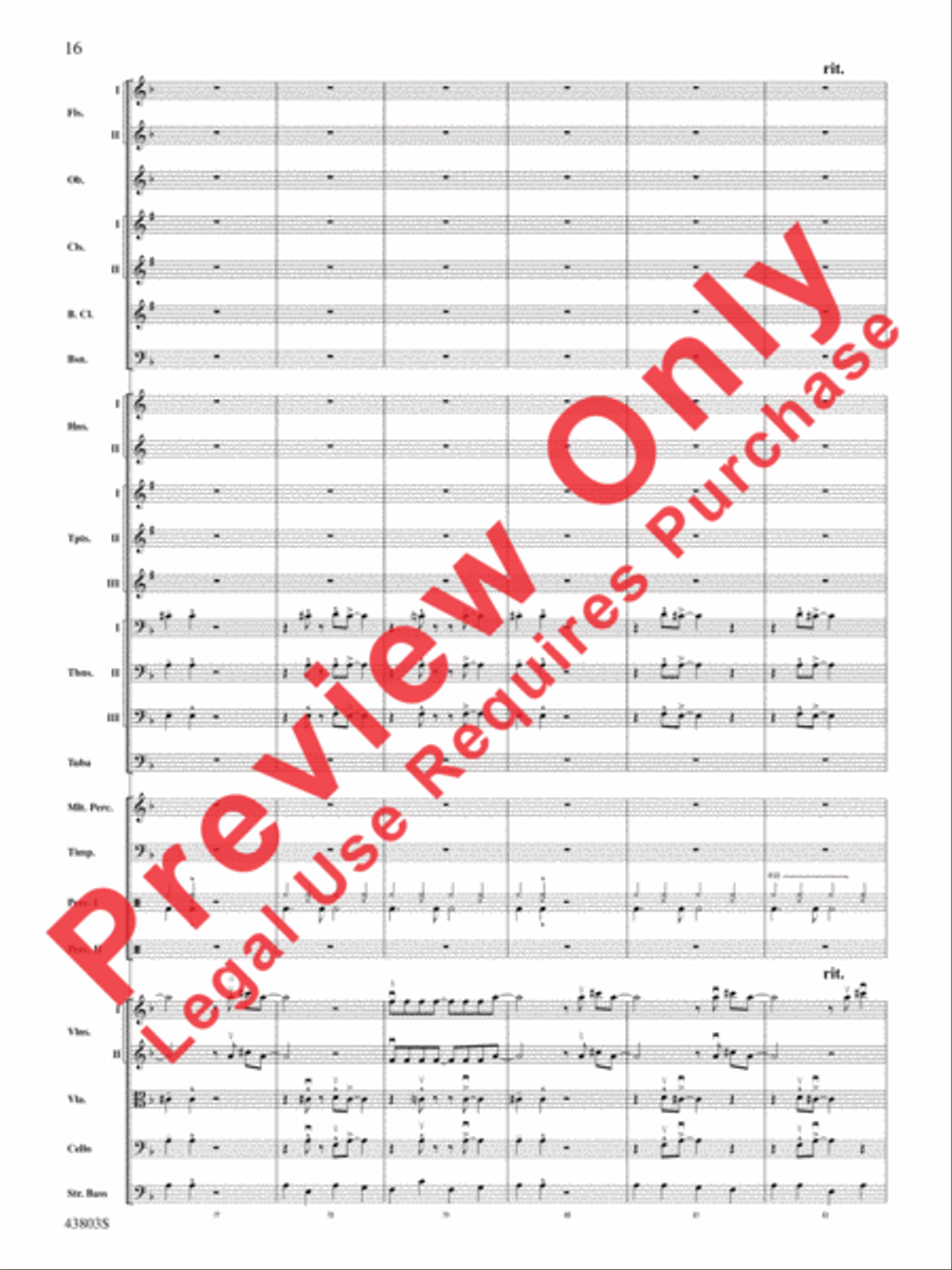 The Doors on Tour The Doors on Tour Full Orchestra scores gallery preview page 17