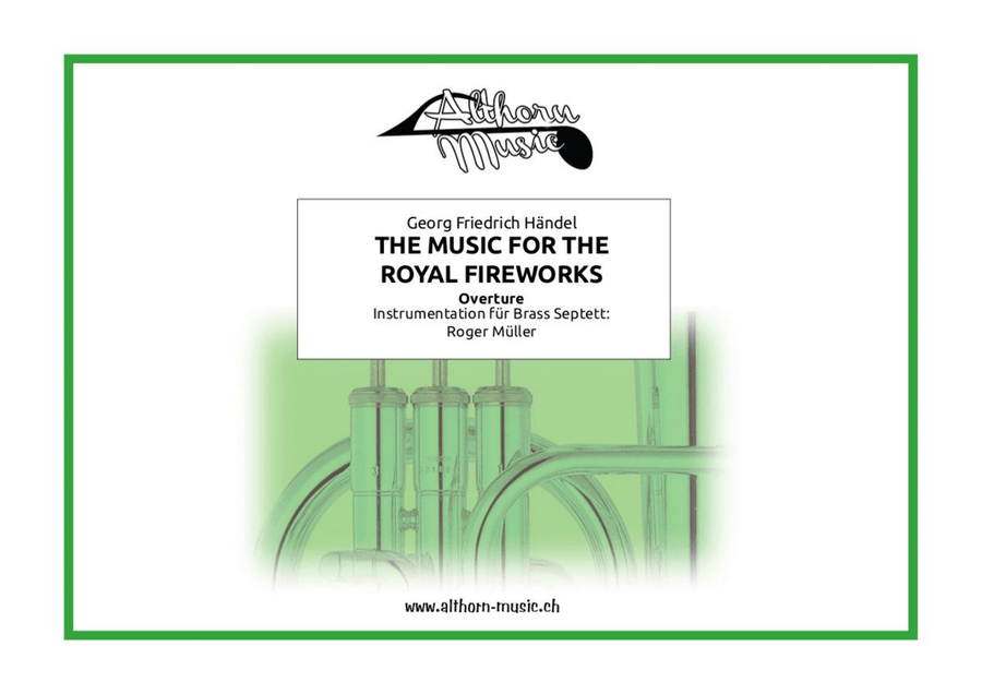 Music for the Royal Fireworks Music for the Royal Fireworks Brass Ensemble scores gallery preview page 1