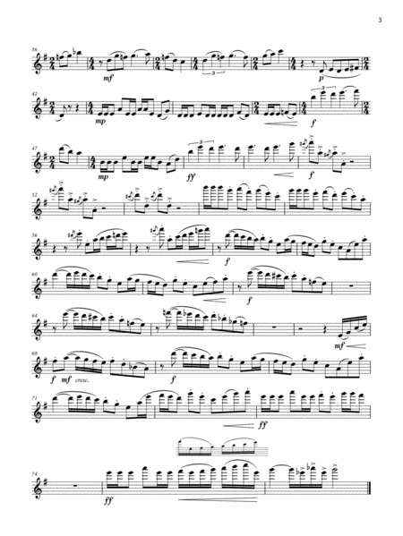 Tumbling Bay (from West Oxford Walks) (Grade 7 List C2 from the ABRSM Flute syllabus from 2022)
