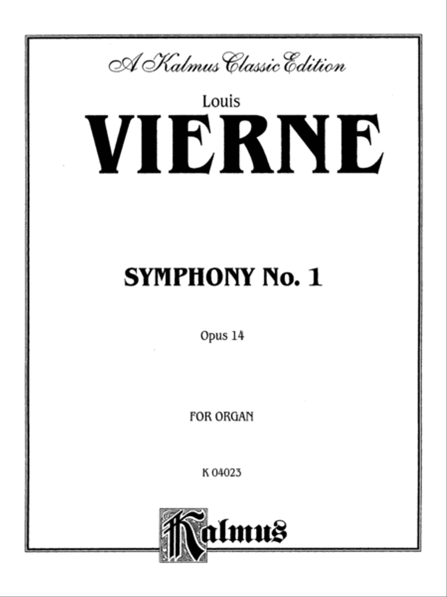 Symphony No. 1, Op. 14