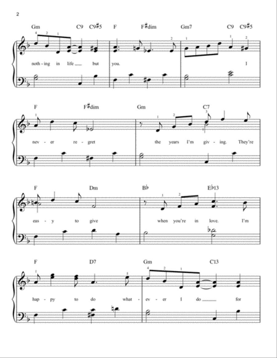Easy Living Easy Piano scores gallery preview page 2