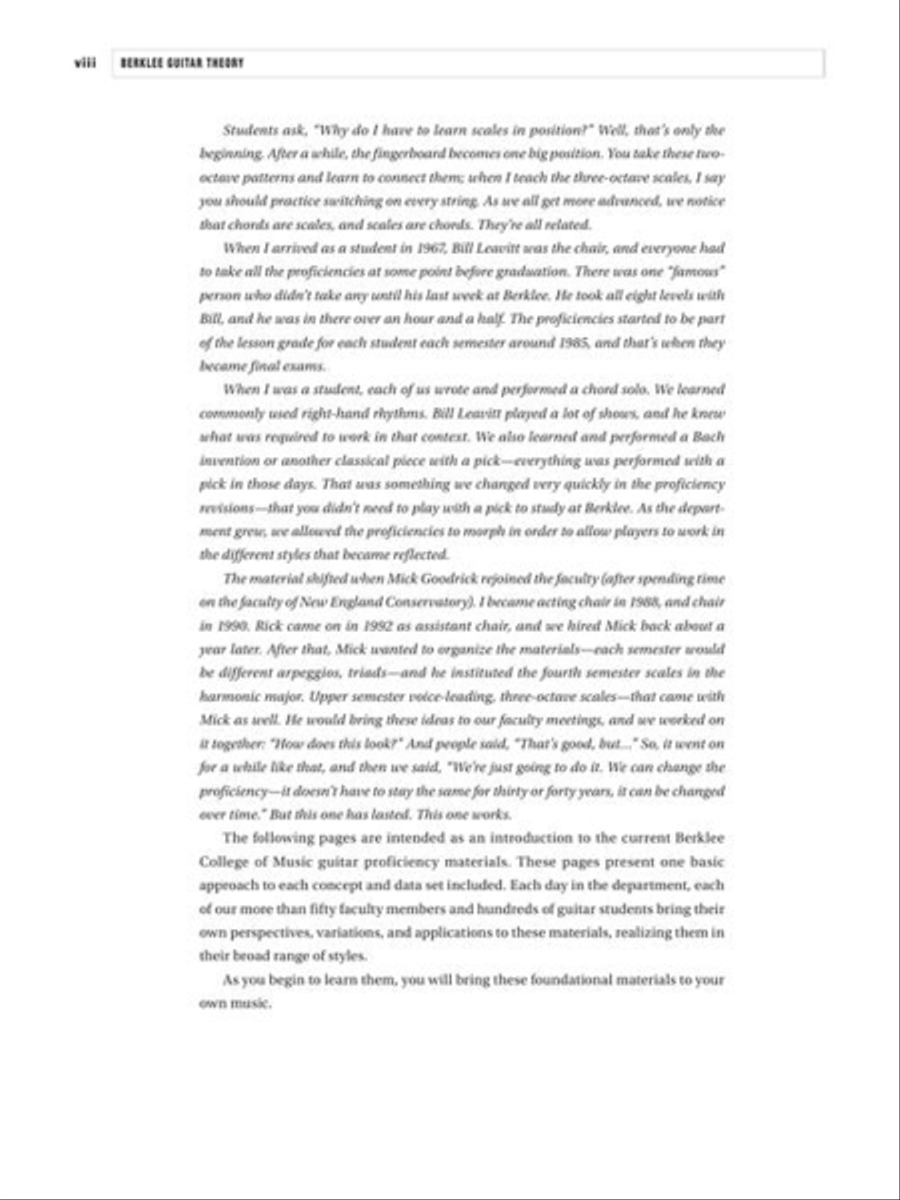 Berklee Guitar Theory Guitar scores gallery preview page 5