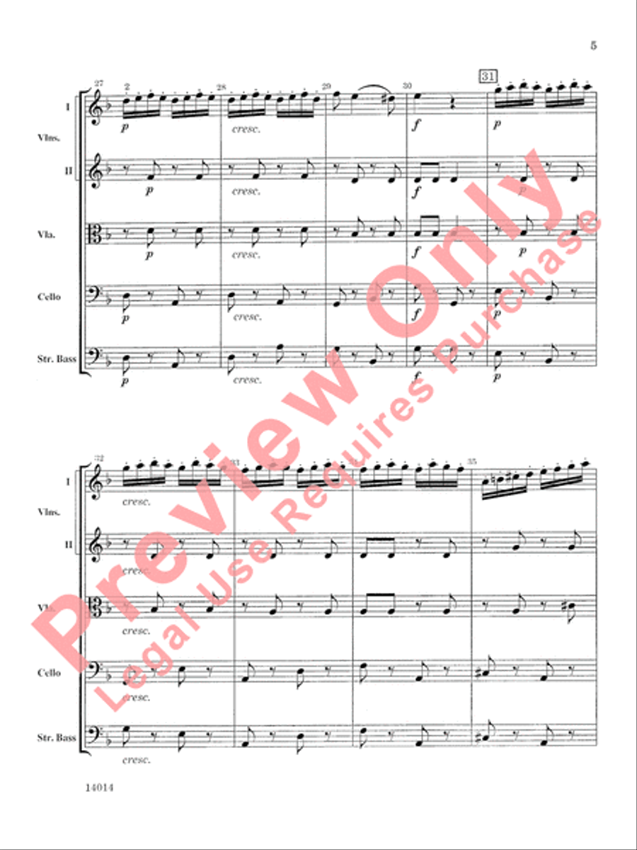 Czardas String Orchestra scores gallery preview page 6