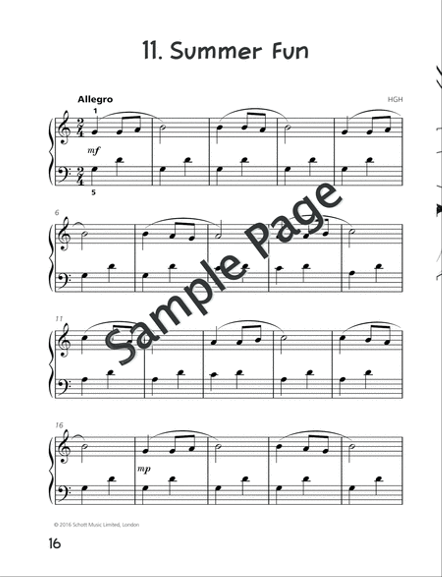 Piano Junior: Performance Book 2 Piano Method scores gallery preview page 17