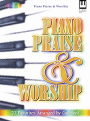 Book cover for Piano Praise and Worship