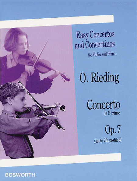 Concerto In E Minor (Violin/Piano)
