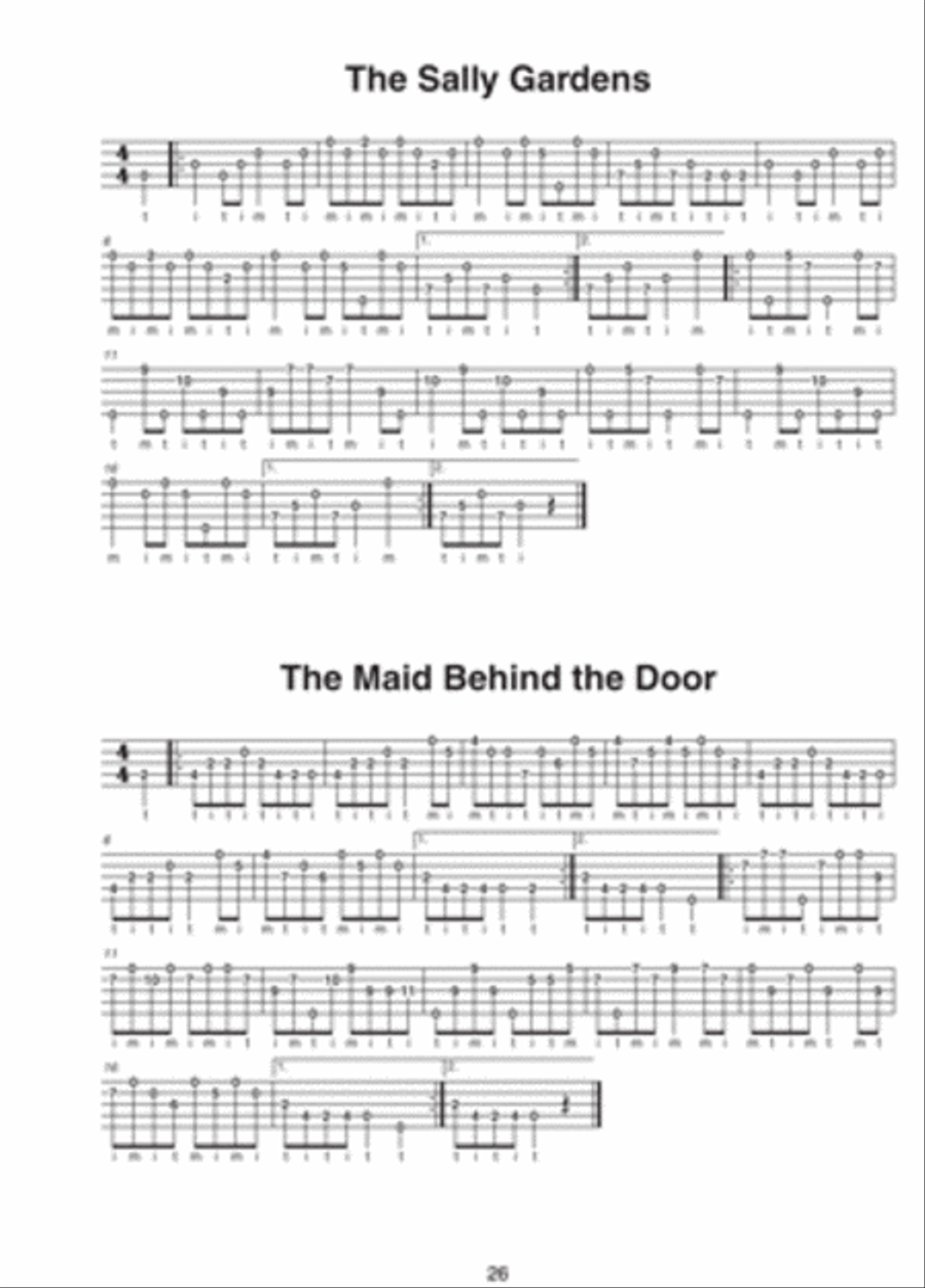Celtic Tune Encyclopedia for 5-String Banjo Banjo scores gallery preview page 3