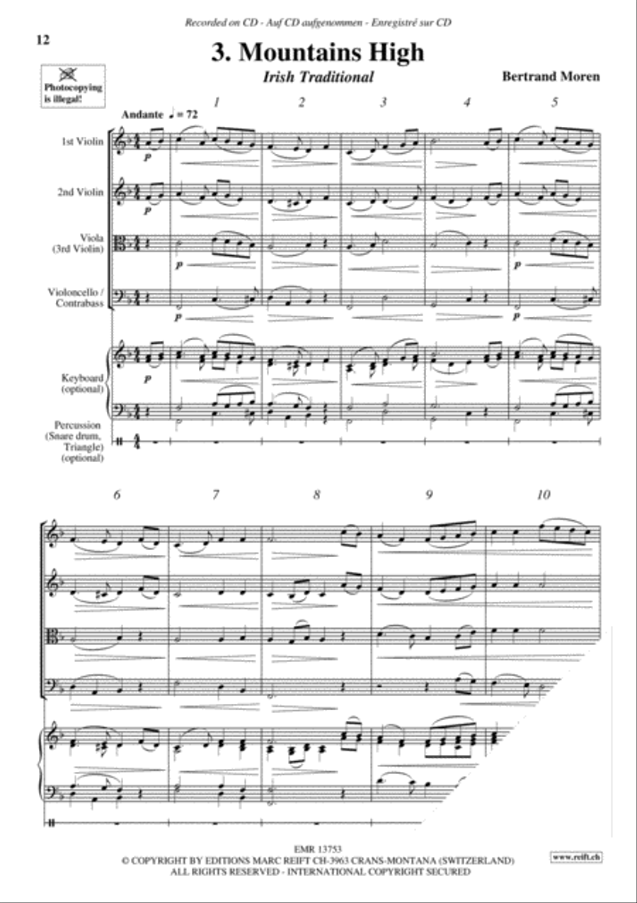 6 Irish Tunes Cello scores gallery preview page 5