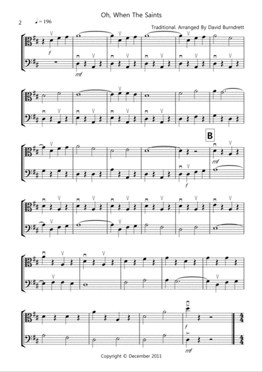 8 Easy Duets for Viola And Double Bass 8 Easy Duets for Viola And Double Bass String Duet scores gallery preview page 2
