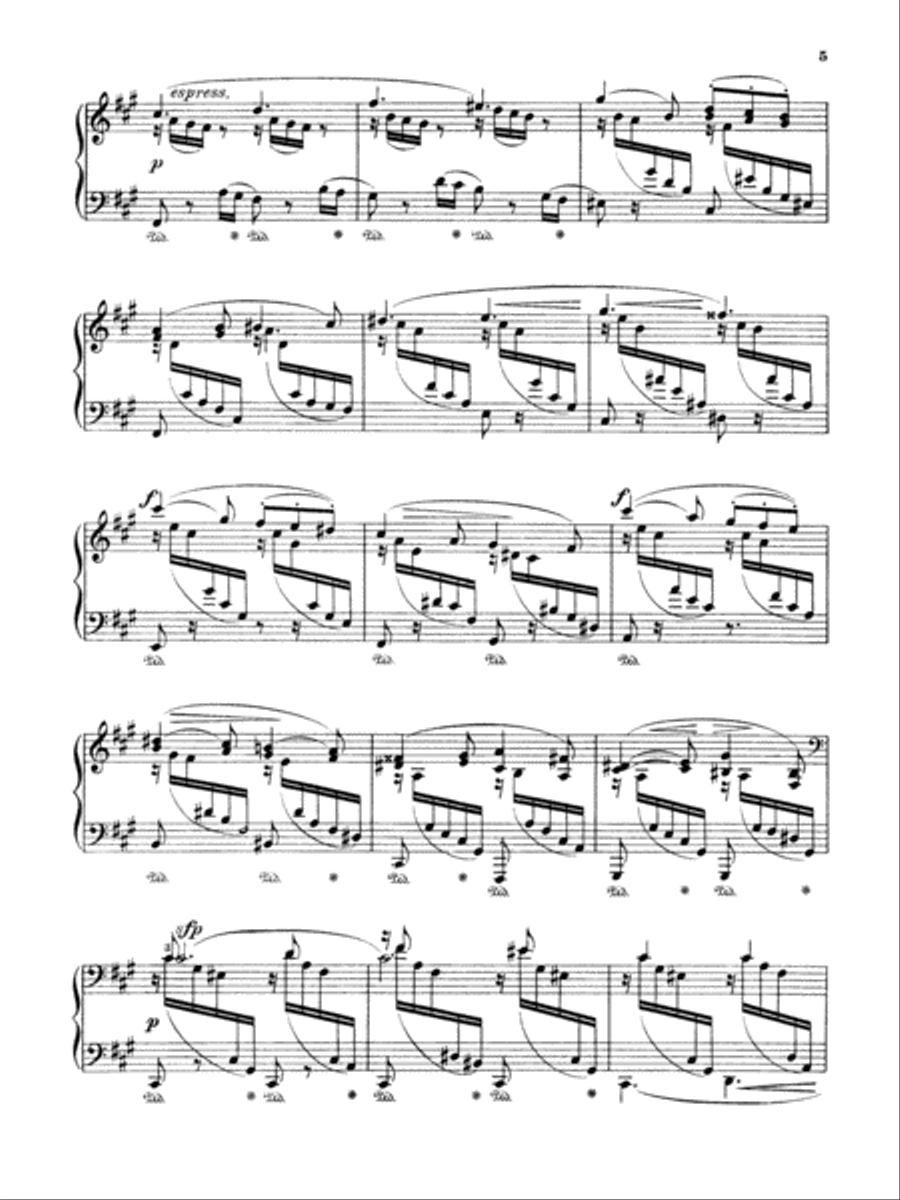 Brahms: Piano Works (Volume II: Op. 76-119 & 5 Etudes) Piano Method scores gallery preview page 2