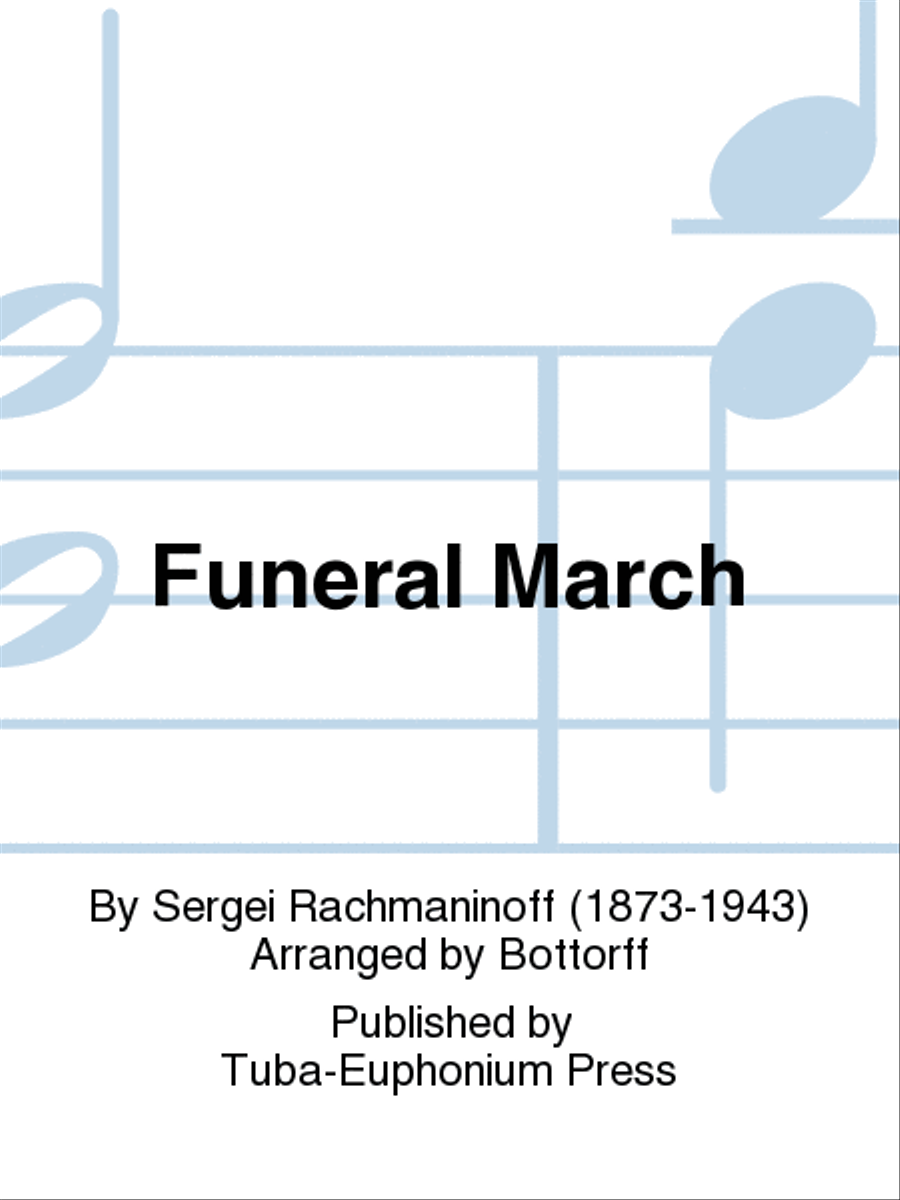Funeral March Euphonium scores gallery preview page 1