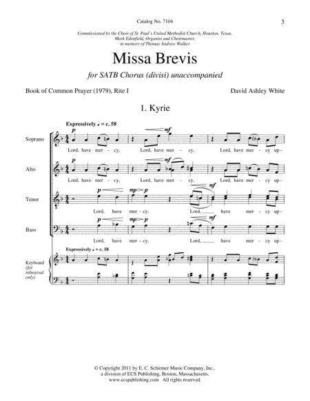 Missa Brevis image number null
