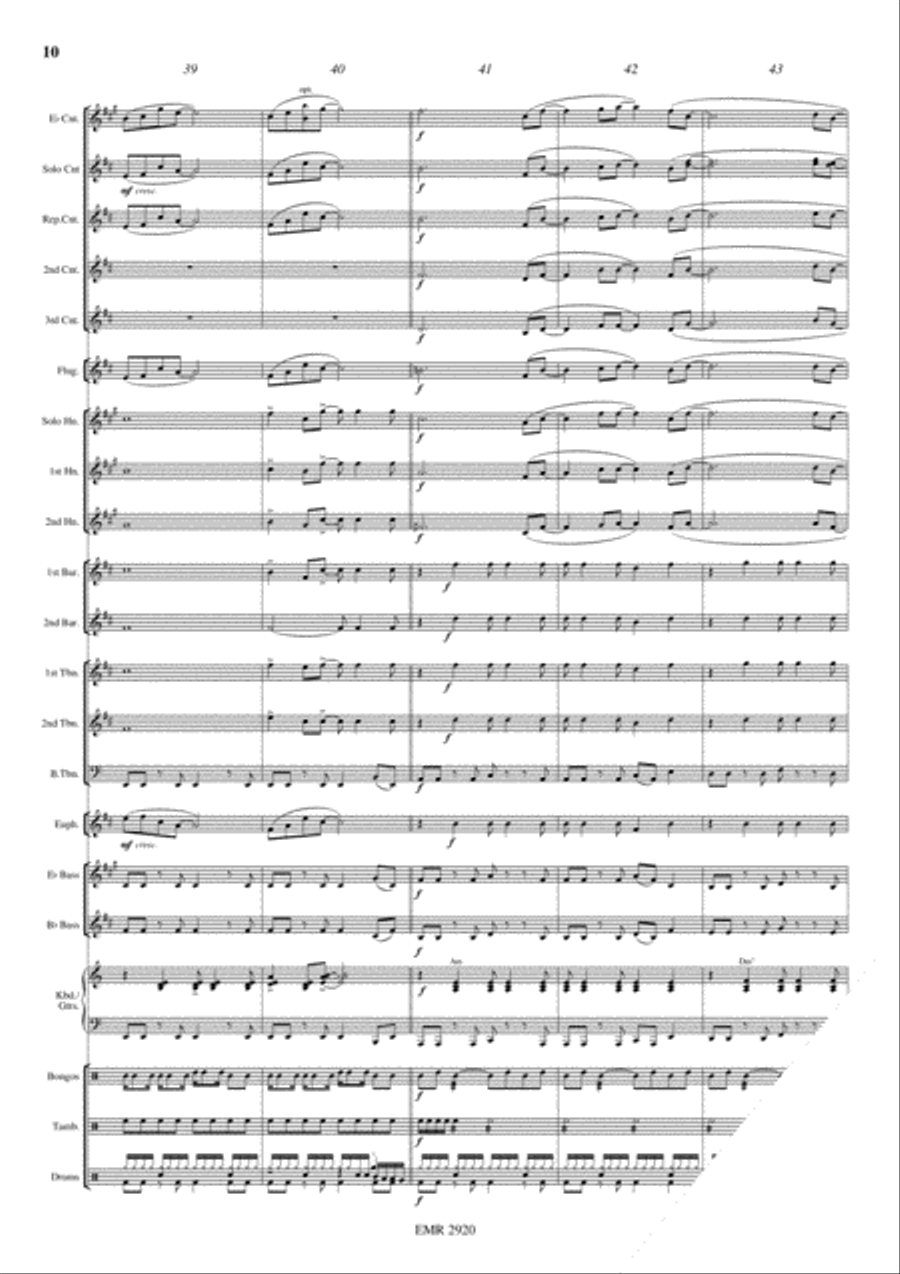 Alexandrie, Alexandra Alexandrie, Alexandra Brass Band scores gallery preview page 11