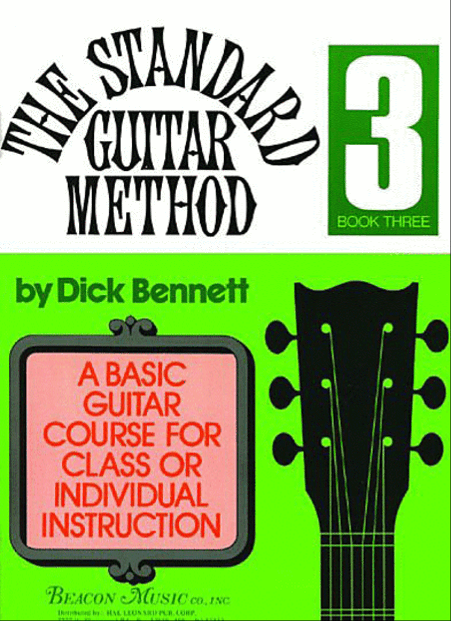 The Standard Guitar Method Book 3 Guitar scores gallery preview page 1