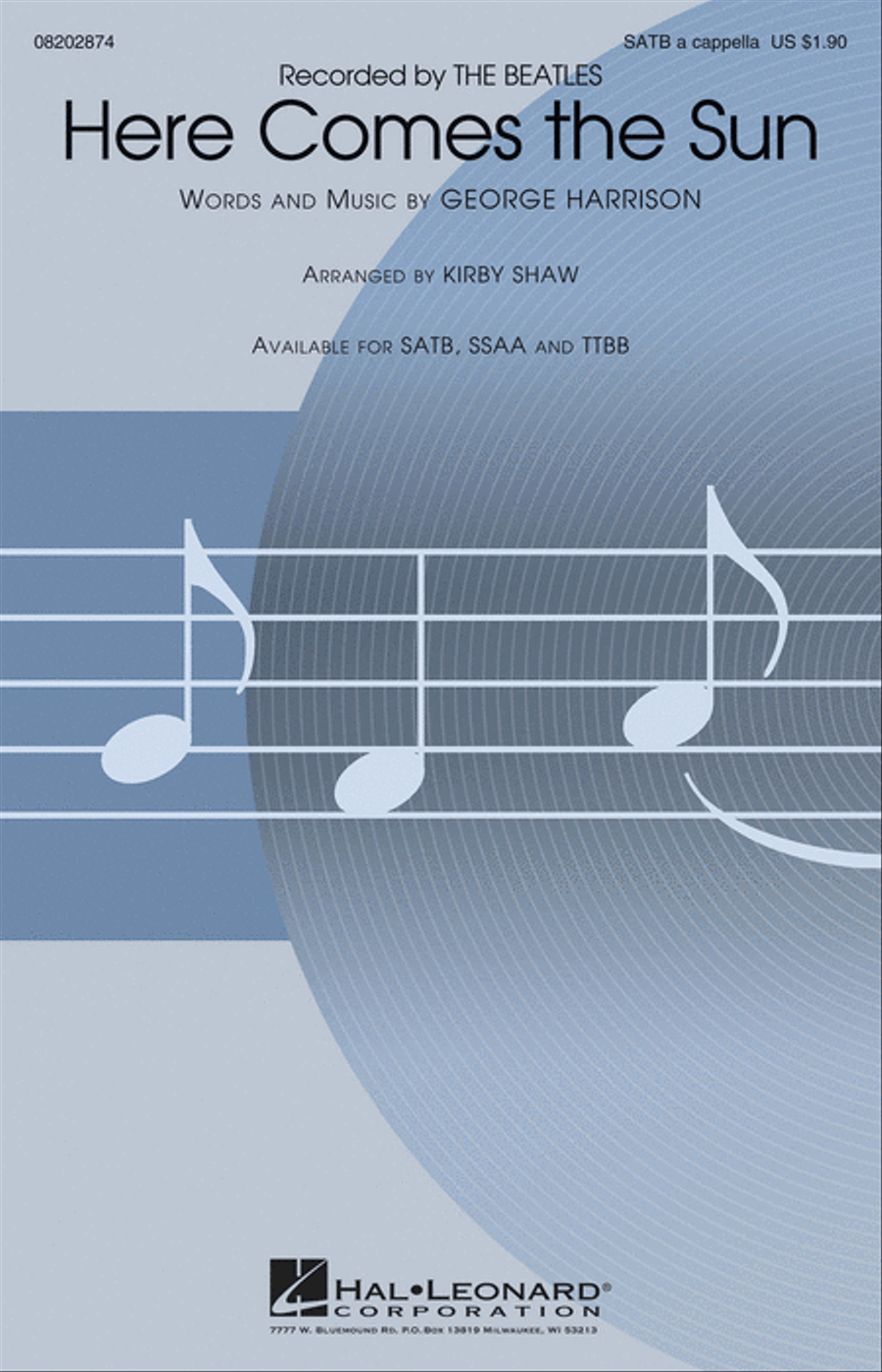 Here Comes the Sun 4-Part scores gallery preview page 1
