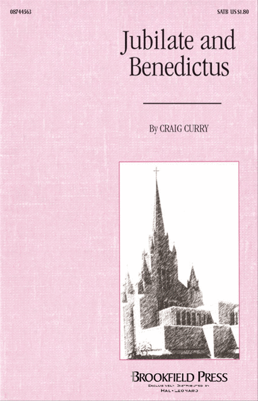 Jubilate and Benedictus 4-Part scores gallery preview page 1