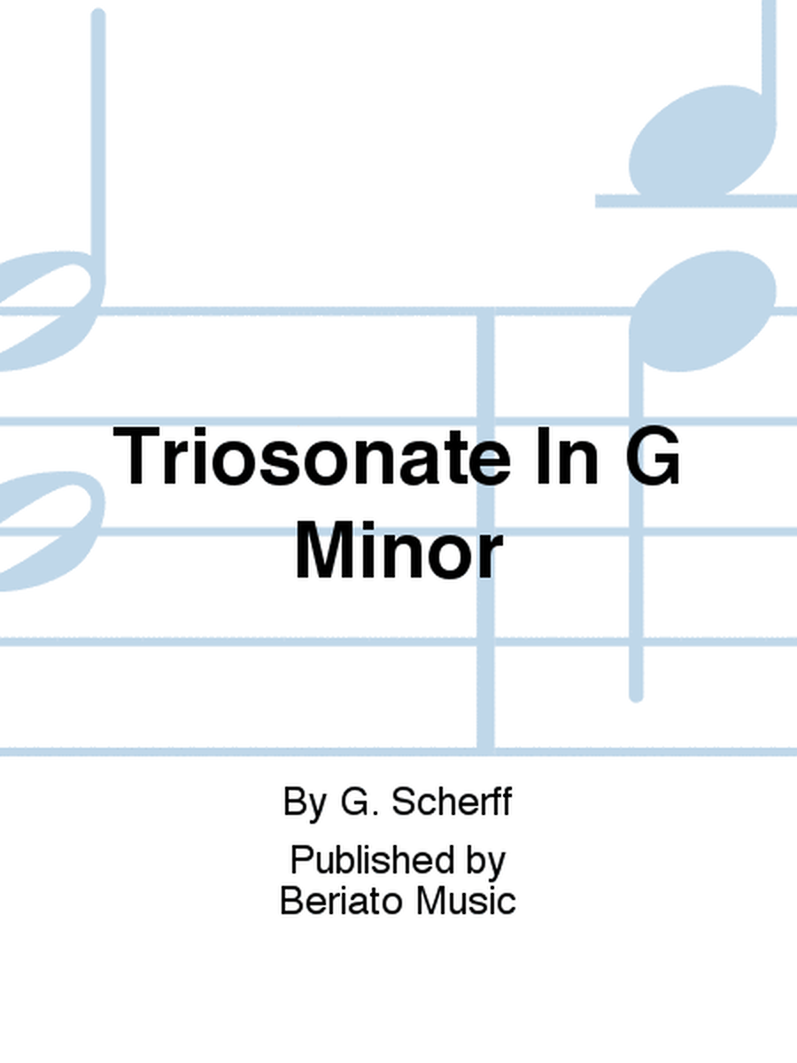 Triosonate In G Minor