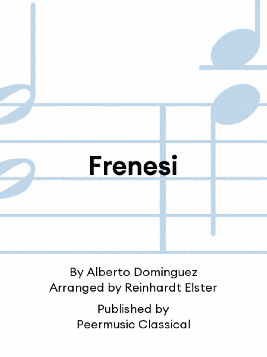 Frenesi Frenesi Chamber Music scores gallery preview page 1