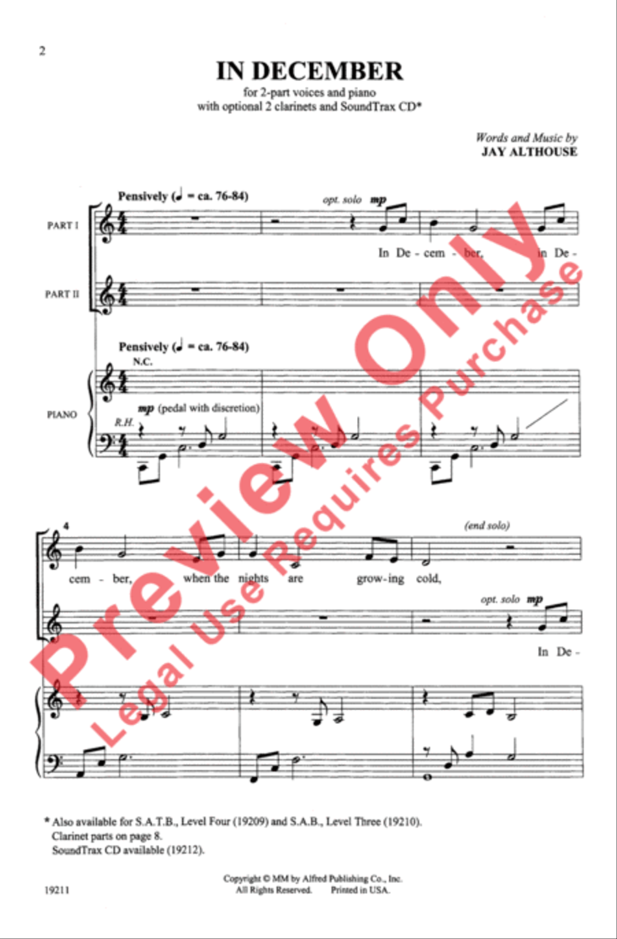 In December In December 2-Part scores gallery preview page 2