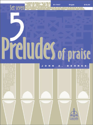 Book cover for Five Preludes of Praise, Set 7